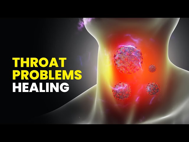 Throat Chakra Healing: Sore Throat Healing Frequency, Sore Throat Subliminal