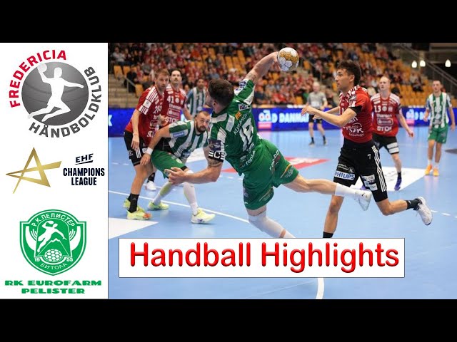 Fredericia Håndbold Klub Vs Hc Eurofarm Pelister Handball Highlights EHF Champions League 2024