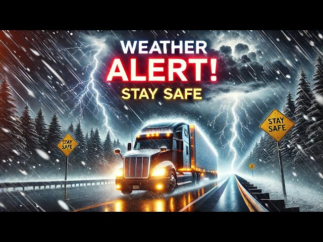 Stay Safe on the Road: Live Truckers Weather Forecast