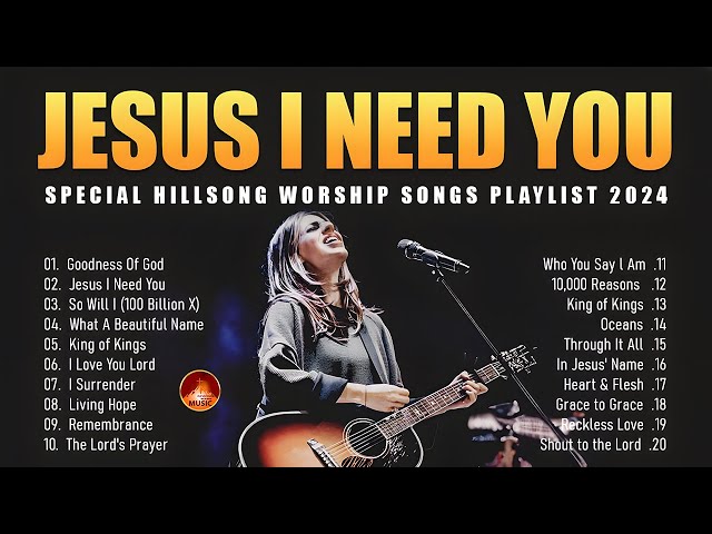 Love on the Line 🌞 Iconic Hillsong Gospel Classics 2024 🌞 Worship Songs with Lyrics