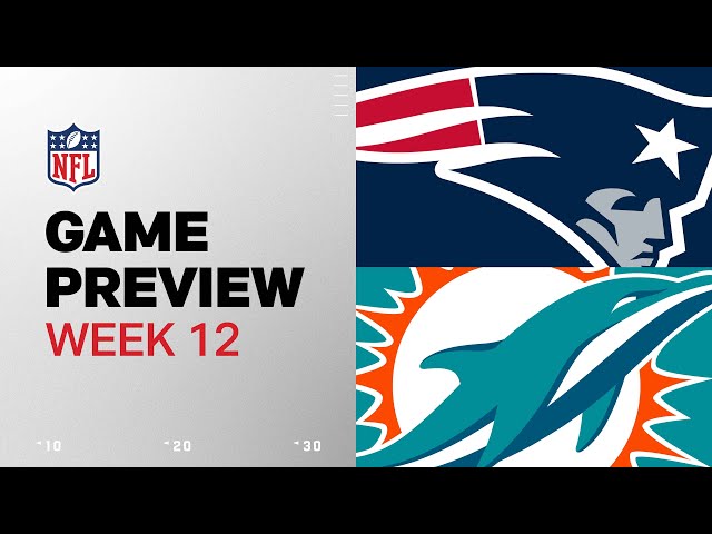 New England Patriots vs. Miami Dolphins | 2024 Week 12 Game Preview