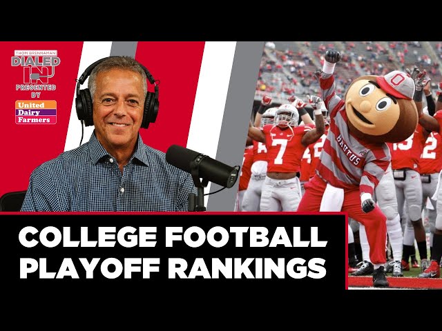 College Football Playoff Rankings! Ohio State vs Indiana Preview! | DIALED IN 11.21.24