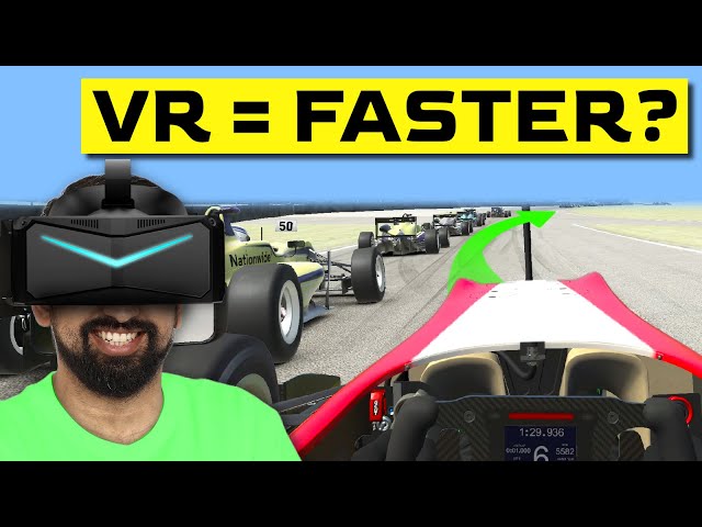 Will Virtual Reality make you a FASTER sim racer?