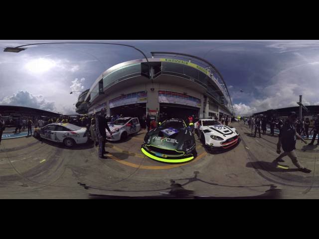 Dunlop & Aston Martin at Nürburgring 24 Hours: 360-degrees Shortened Version