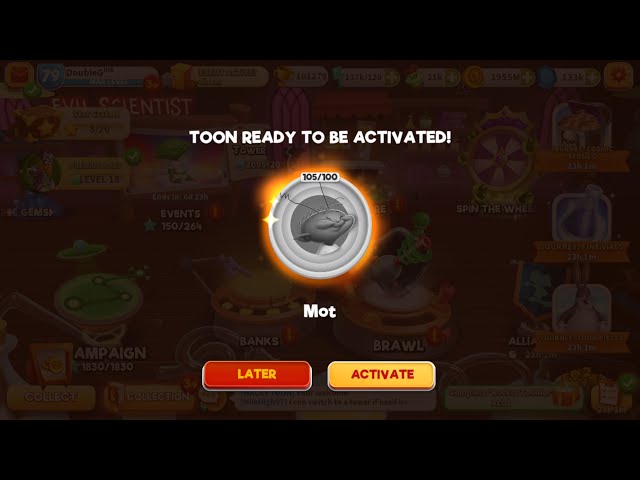 Mot: Start to Unlock, No pay, No Arena (All tower!) | Looney Tunes World of Mayhem