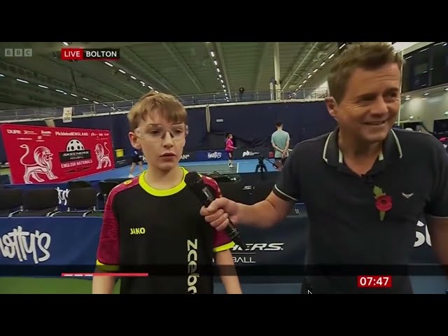 BBC Breakfast 1 Nov 2024 - Bolton England | Pickleball English Nationals