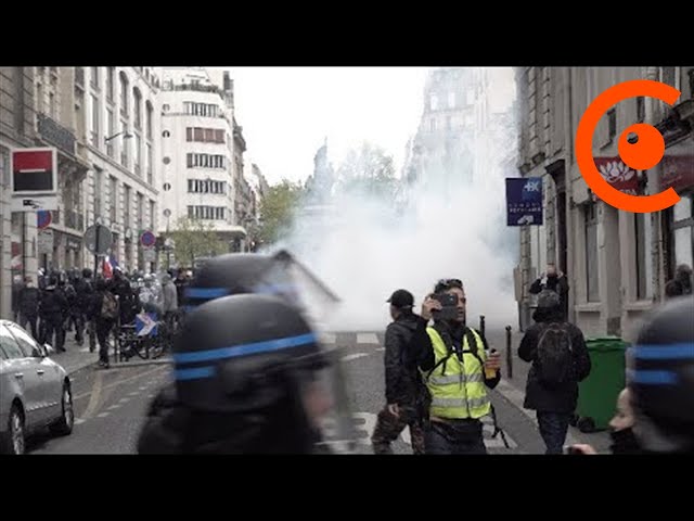 1er-Mai : Manifestation des Gilets Jaunes (1er mai 2021, Paris) [4K]