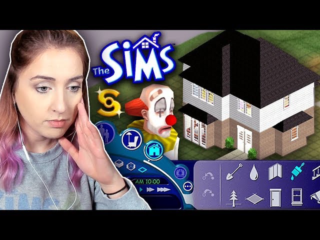 I tried building a house in The Sims 1 in 2019