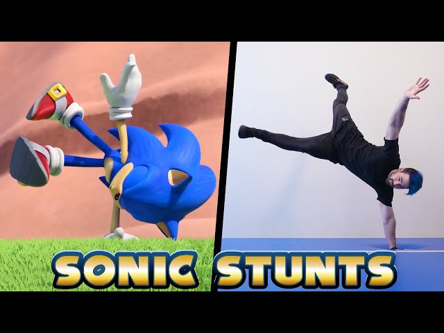 Stunts From Sonic Prime IN REAL LIFE!!