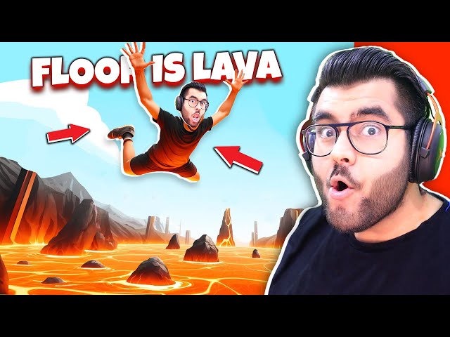 🔥 FLOOR IS LAVA 🔥 | Hell in an Office 🔥 | Hitesh KS