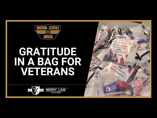 Vet Bags Program Expands to Thank More Local Heroes