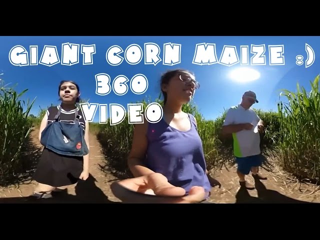 360 Video- Giant Texas Corn Maze