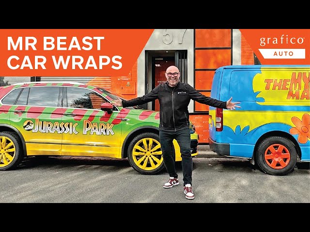 Wrapping cars for Mr Beast in Australia!