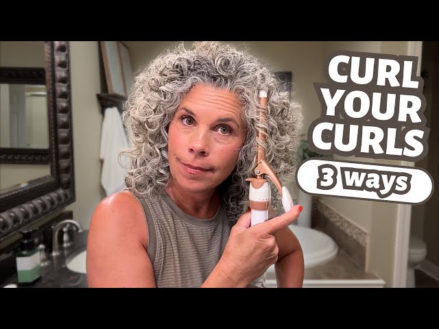 3 Curling Iron Tricks to Fix Naturally Curly *Frizzy* Hair