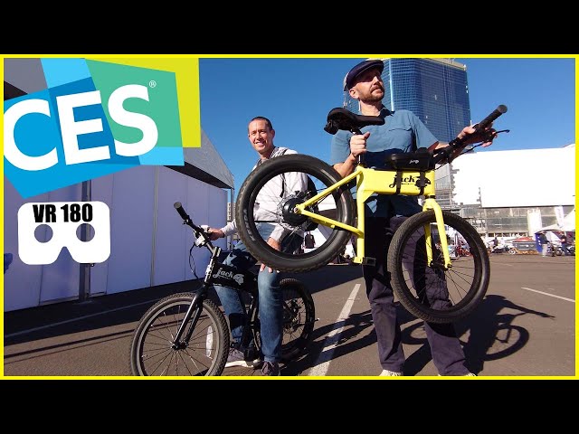 CES 2022 JackRabbit Micromobility eBike CEO VR 180 3D