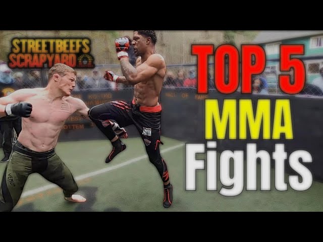 The best MMA fights ever from the Scrapyard