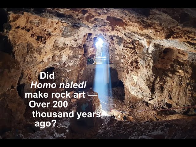 Interrogating Claims of Rock Art by Homo naledi - Final Project, ARCG 336 Spring 2024