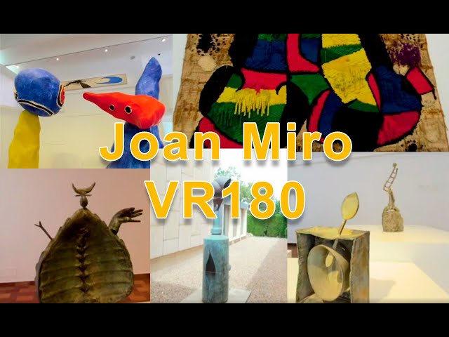 Joan Miro Museum - part two #vr180 stereoscopic 3d