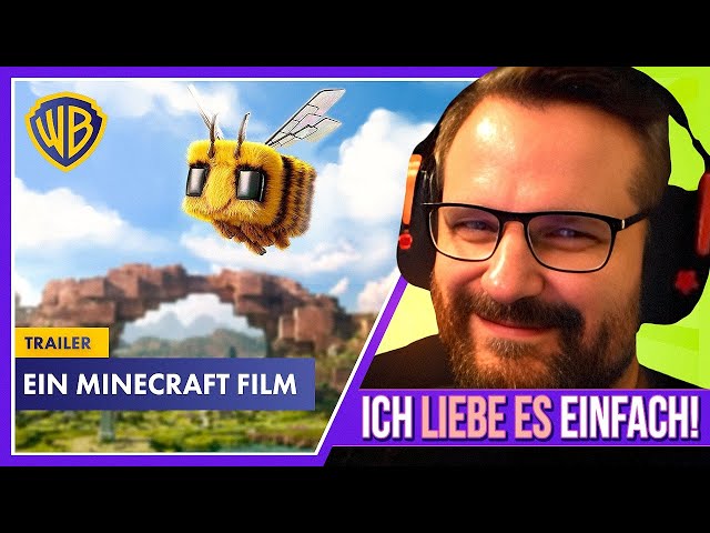 Der neue MINECRAFT Film Trailer - Gronkh Reaction