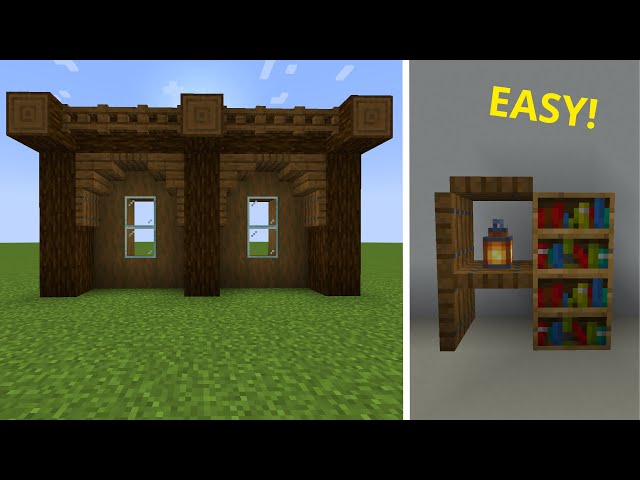 Minecraft Tutorial: 20 EASY Builds Hacks & Ideas!!!