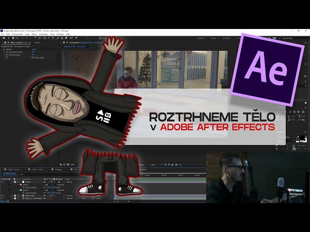 Roztrhneme tělo v Adobe After Effects | stream