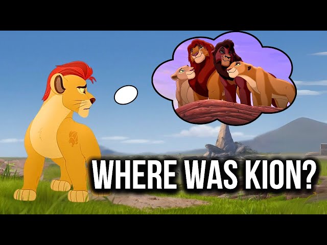 This is Why Kion Wasn't In The Lion King 2