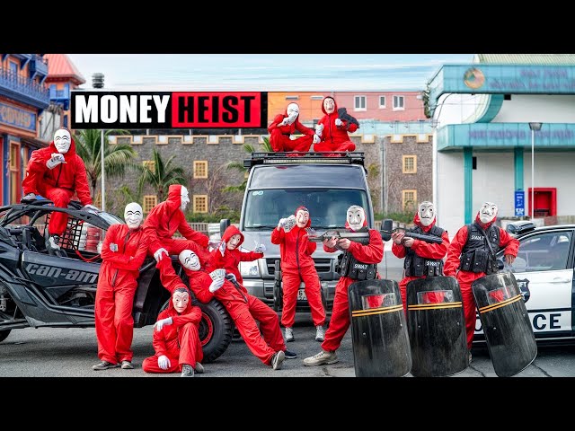 PARKOUR VS MONEY HEIST! 6 | POLICE: No ESCAPE, BAD GUYS closed all exits (BELLA CIAO REMIX) Epic POV