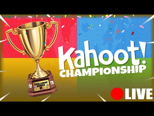 🔴LIVE🔴 | KAHOOT CHALLENGE GAMES 2, KAHOOT LIVE CHAMPIONSHIP | KAHOOT EVENT | JOIN TO COMPETE!