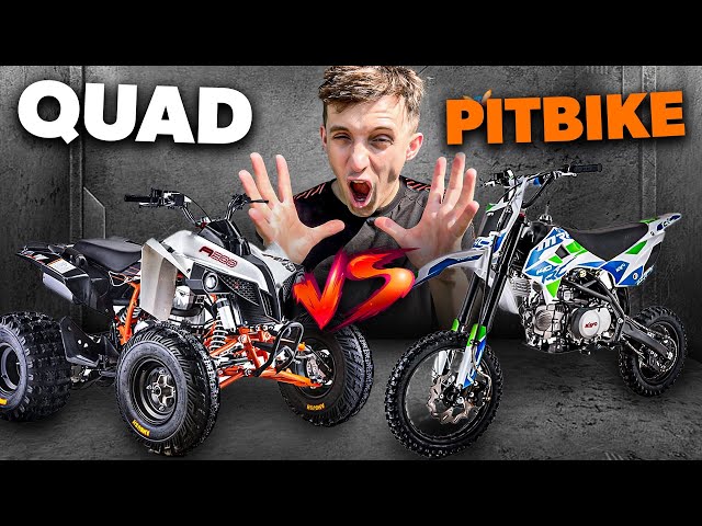 HE SUBMERGE THE PITBIKE | QUAD KAYO A300 VS MRF 140 RC FINAL BATTLE