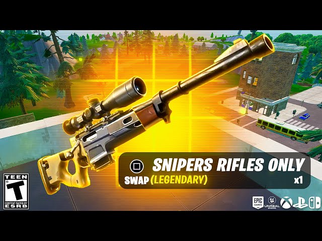 This Proves I'm the BEST Sniper in Fortnite (Snipers ONLY)