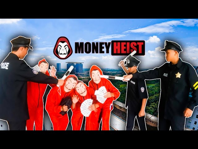 PARKOUR MONEY HEIST  vs POLICE ( bella ciao remix ) LIVE ACTION STORY 1