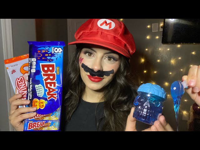 Asmr|| Halloween Candy Mukbang💀🍭🍫🕷️