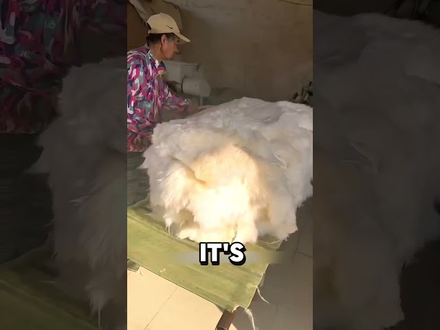 How Blankets Are Made 🤯 #shorts