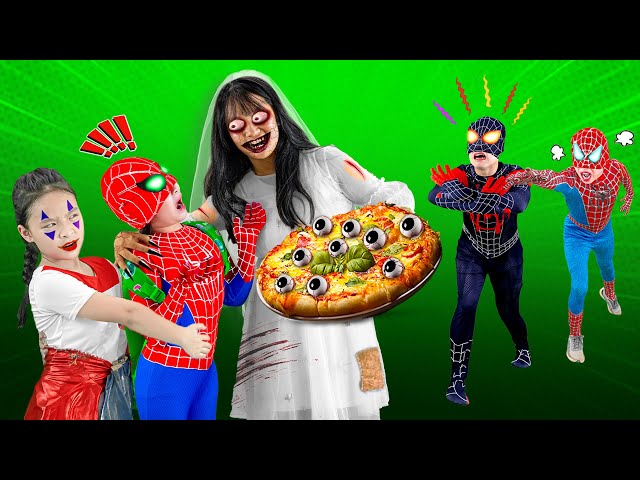 SUPERHERO's Horror Story 2024 || TEAM Spider Man Trapped by FAKE Ghosts JOKER ( LIVE ACTION)