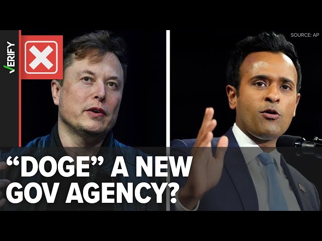 Trump is not creating a new government agency led by Elon Musk and Vivek Ramaswamy