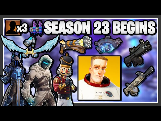 VENTURES SEASON 23 IS HERE! MYTHIC LEAD, ICE KING, ZENITH, SLICICLE,  *NEW* EMOTE