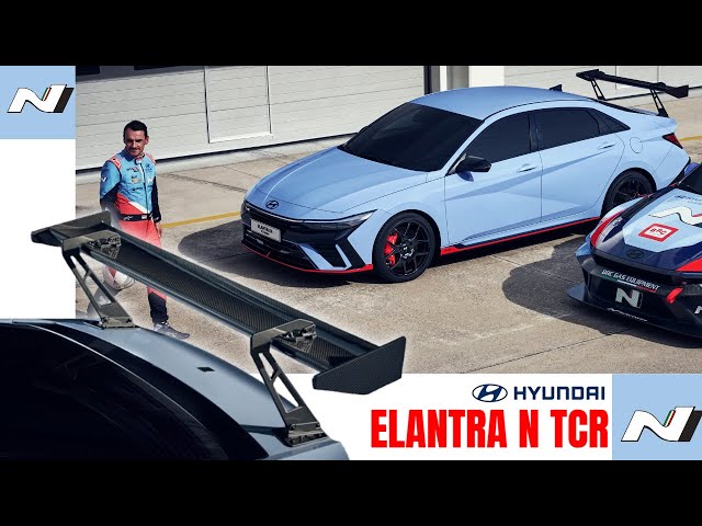 New Hyundai ELANTRA N TCR Edition Comes With Big Spoiler Wing