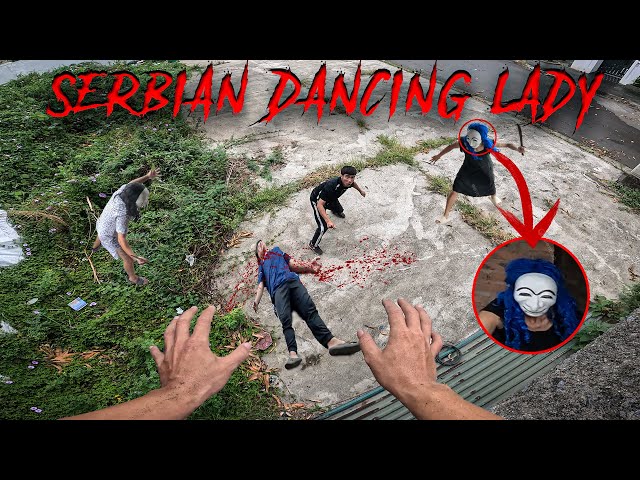 SERBIAN DANCING LADY REAL LIFE ESCAPE 35.0 | Horror Parkour Pov Short | Bubbles 3Run