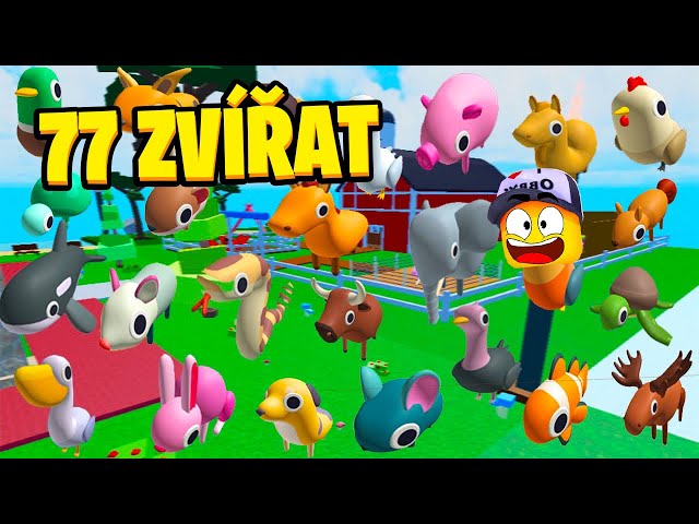 NAŠEL JSEM VŠECH 77 ZVÍŘAT ve Find The Animals (Roblox)