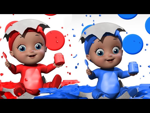 Johnny Johnny Yes Papa - Surprise Egg | Colors for Kids | Infobells