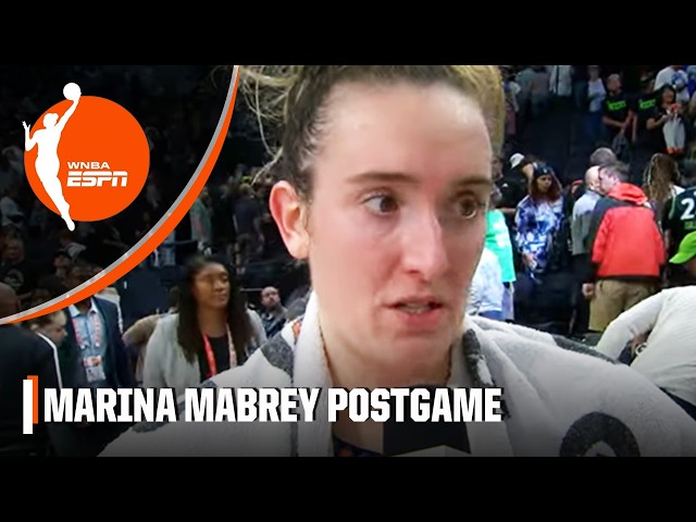 Marina Mabrey (20 PTS) breaks down the Sun's Game 1 victory vs. the Lynx | WNBA on ESPN