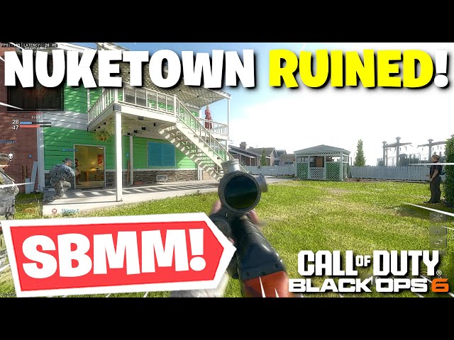 Black Ops 6 - SBMM Ruined Nuketown - Skill Based Matchmaking In BO6 Is MAXED OUT