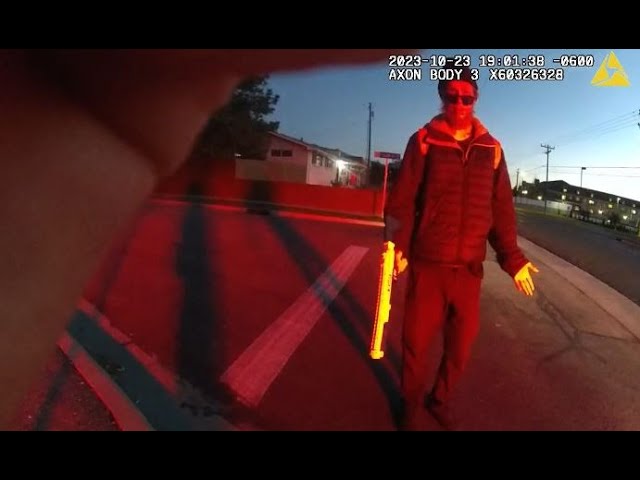 Bodycam: Cottonwood Heights Police respond to man pointing toy gun at traffic