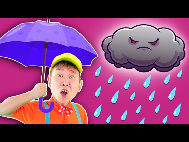 Rain Rain Go Away | Nursery Rhymes & Kids Songs | Lights Kids