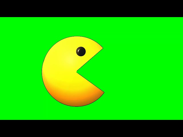 PACMAN GREEN SCREEN