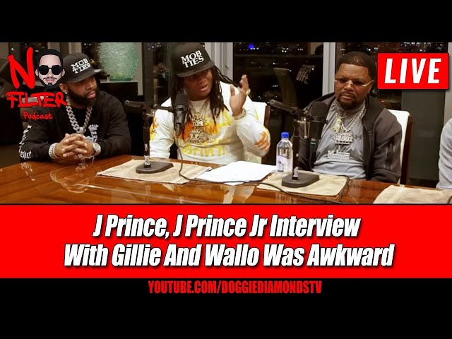 J Prince Sr. Exposing his stupidity again with Wallo and Gillie da King!