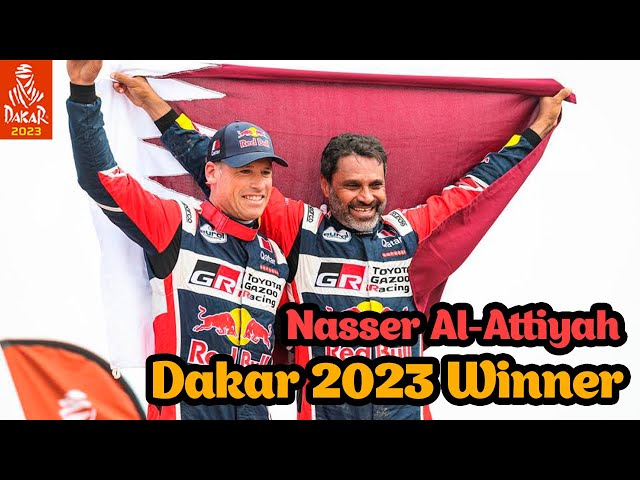 Nasser Al-Attiyah - Winner of Dakar 2023. Sebastien Loeb the Second