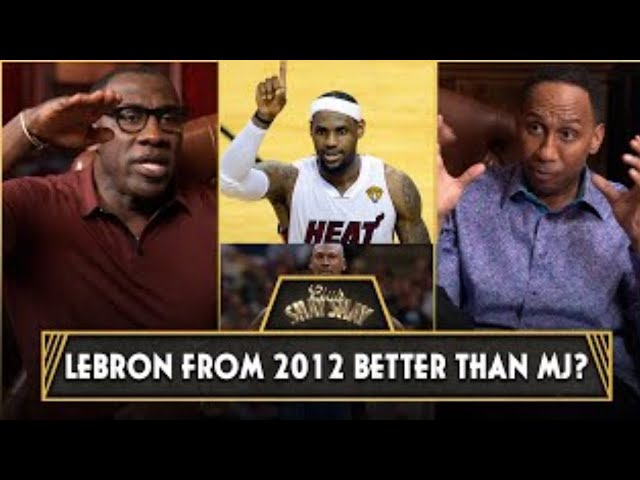 LeBron vs Jordan Debate With Stephen A. Smith & Shannon Sharpe On  CLUB SHAY SHAY  2 GOATS debate