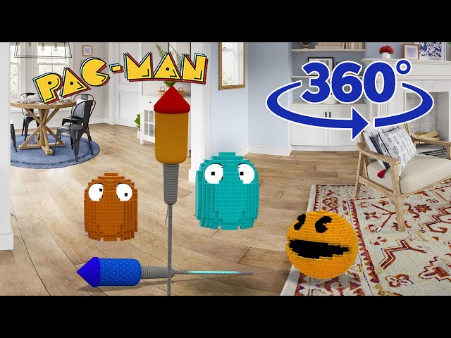 Fireworks | Pac-man 360 Video