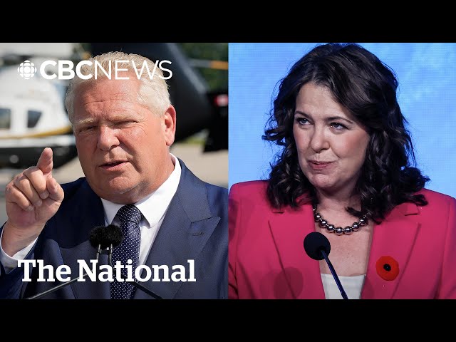 Doug Ford, Danielle Smith join calls to turn North American trade pact into bilateral deals